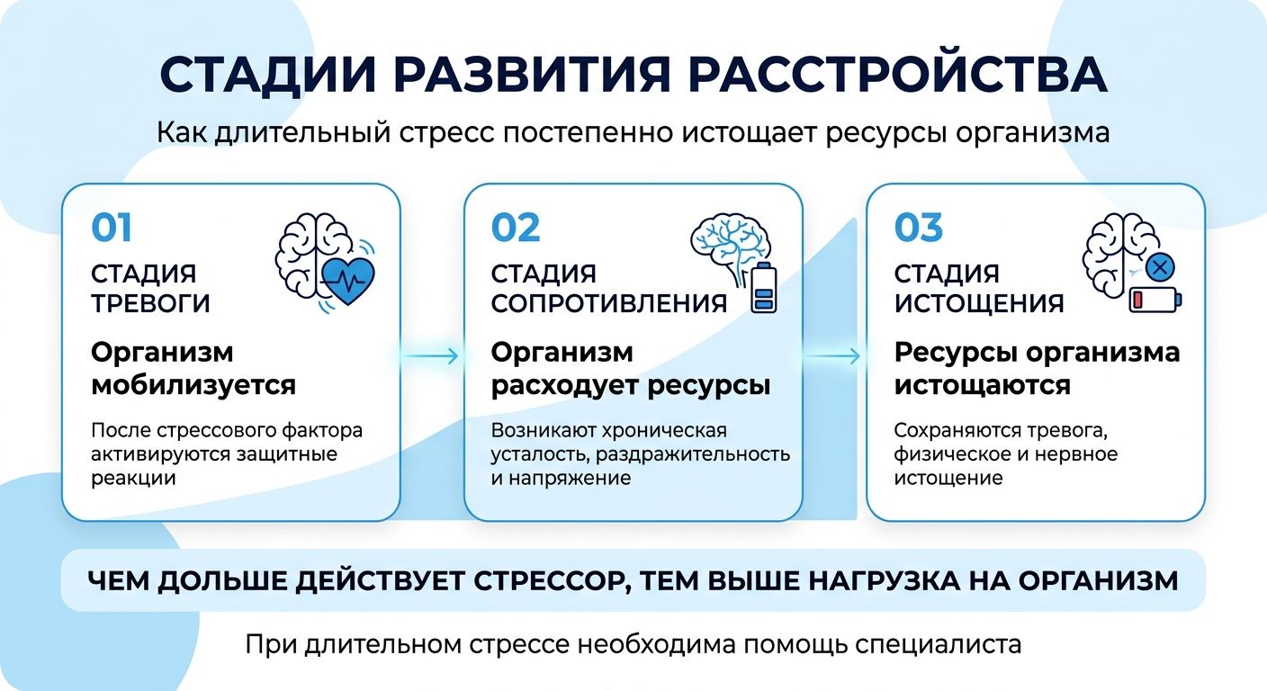 Лечение стресса в Железногорске инфографика